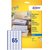 Etiket Avery J8651-10 38.1x21.2mm wit 650 stuks