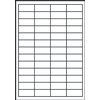 Etiket Avery 3650 48x21mm wit 5200 stuks foto