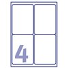 Etiquette Avery L7169-250 99,1x139mm blanc 1000 pièces Photo