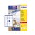 Etiket Avery L7159-40 63.5x33.9mm wit 960 stuks