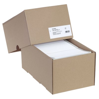 Etiket HERMA 8292 147.3x99.2mm 1-baans wit 3000 stuks