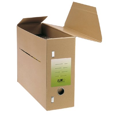 Rugetiket gemeente archiefdoos wit 50 stuks
