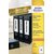 Etiquette dorsale Avery Small 30x190mm blanc 25 feuilles