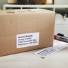 Etiket Dymo LabelWriter 5XL verzendlabel 59x102mm 2 rollen á 575 stuks wit foto