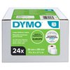 Etiket Dymo LabelWriter adressering 36x89mm 24 rollen á 260 stuks wit foto
