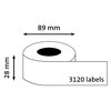 Etiket Dymo LabelWriter adressering 28x89mm 24 rollen á 130 stuks wit foto