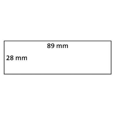 Etiket Dymo LabelWriter adressering 28x89mm 24 rollen á 130 stuks wit