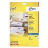Etiket Avery J8162-10 99.1x33.9mm wit 160 stuks foto