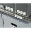 Labeltape Dymo LabelManager D1 polyester 9mm zwart op wit 10 stuks foto