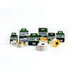 Labeltape Dymo LabelManager D1 polyester 12mm zwart op wit 10 stuks foto