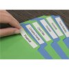 Labeltape Dymo LabelManager D1 polyester 12mm zwart op wit 10 stuks foto