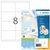 Etiket HERMA 4426 105x70mm premium wit 800 stuks