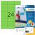 Etiquette amovible HERMA 4469 70x37mm vert 480 pièces