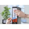 Rugetiket Avery smal 38x192mm zelfklevend wit foto