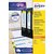 Rugetiket Avery breed 61x192mm zelfklevend wit