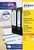 Rugetiket Avery breed 61x192mm zelfklevend wit