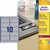 Etiket Avery L6012-20 96x50.8mm zilver 200 stuks