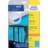 Rugetiket Avery breed 61x192mm zelfklevend blauw foto