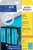 Rugetiket Avery breed 61x192mm zelfklevend blauw