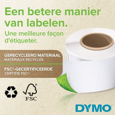 Etiquette adresse Dymo LabelWriter 28x89mm 130 pièces blanc