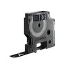 Labeltape Dymo LabelManager D1 polyester 12mm wit op zwart photo
