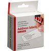 Labeletiket Quantore 11352 54x25mm adres wit 500 stuks foto