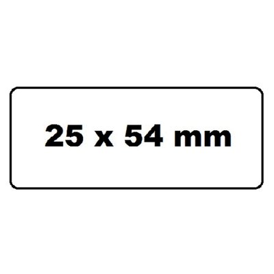 Labeletiket Quantore 11352 54x25mm adres wit 500 stuks