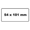 Labeletiket Quantore 99014 54x101mm adres wit foto