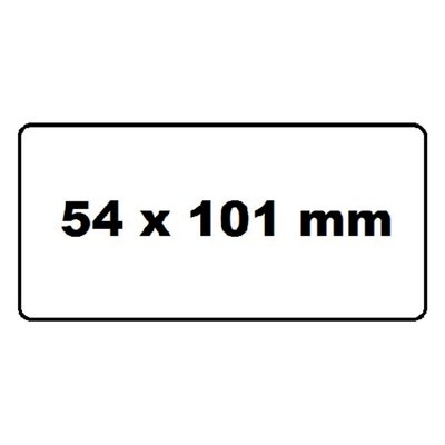 Labeletiket Quantore 99014 54x101mm adres wit