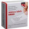 Labeletiket Quantore DK-11201 29x90mm adres wit 400 stuks foto