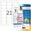 Etiquette HERMA 8017 63,5x38,1mm transparent 525 pièces Photo