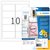 Etiquette HERMA 8018 96x50,8mm transparent 250 pièces