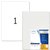 Etiket HERMA 8694 A3 297x420mm transparant 50 stuks