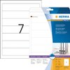 Rugetiket HERMA 5090 smal 38x192mm zelfklevend wit foto
