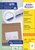 Etiket Avery 3655-200 210x148mm A5 wit 400 stuks