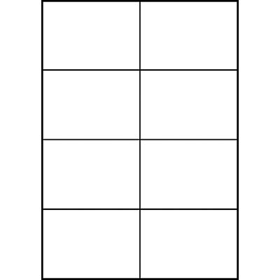 Etiquette Avery 3427-200 105x74mm blanc 1600 pièces