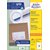 Etiquette Avery 3660 97x67,7mm blanc 1600 pièces