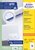 Etiket Avery 3669-200 70x50.8mm wit 3000 stuks