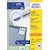 Etiket Avery 3667-200 48.5x16.9mm wit 12800 stuks