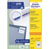 Etiket Avery 3666-200 38x21.2mm wit 13000 stuks foto