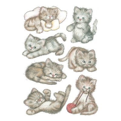 Etiket HERMA 3777 schattig poesje