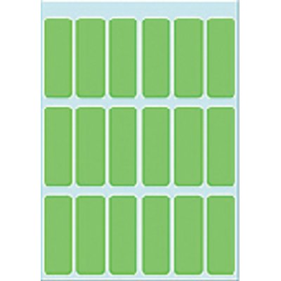 Etiket HERMA 3655 12x34mm groen 90 stuks