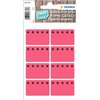 Etiket HERMA 3772 26x40mm diepvries rood 48 stuks foto
