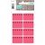 Etiket HERMA 3772 26x40mm diepvries rood 48 stuks