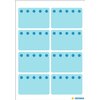Etiquette congélateur HERMA 3773 26x40mm bleu 48 pièces Photo