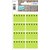 Etiquette congélateur HERMA 3775 26x40mm vert 48 pièces