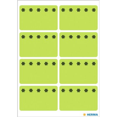 Etiquette congélateur HERMA 3775 26x40mm vert 48 pièces