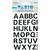 Etiket HERMA 4163 15mm letters A-Z zwart