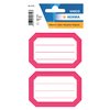 Etiket HERMA 5712 82x55mm schrift rode rand 12 stuks foto