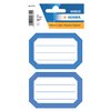 Etiket HERMA 5714 82x55mm schrift blauwe rand 12 stuks foto